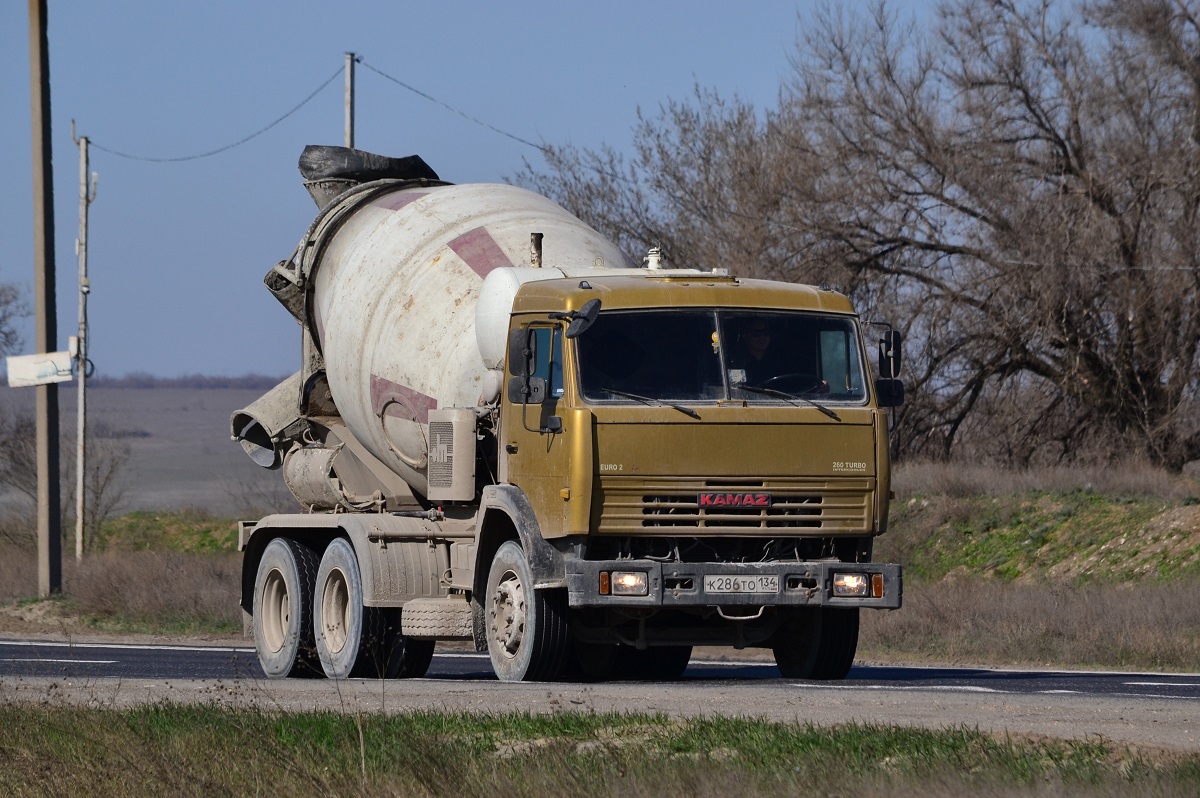 Волгоградская область, № К 286 ТО 134 — КамАЗ-53229-15 [53229R]