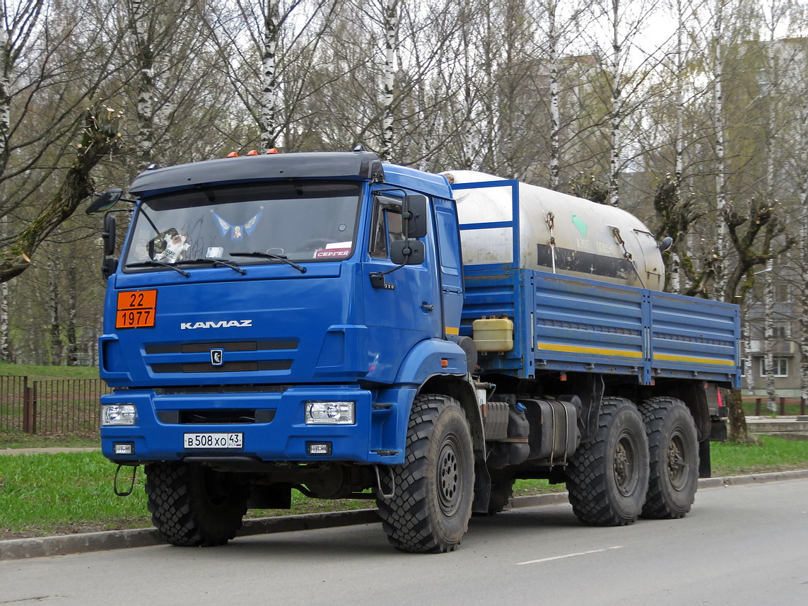 Кировская область, № В 508 ХО 43 — КамАЗ-5350-D5(66) Кировская область, № В 508 ХО 43 — КамАЗ-5350-D5(66)