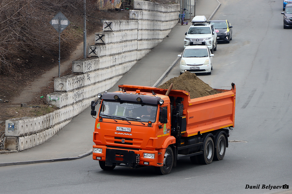 Приморский край, № С 778 НО 125 — КамАЗ-65115-A5(48) Приморский край, № С 778 НО 125 — КамАЗ-65115-A5(48)