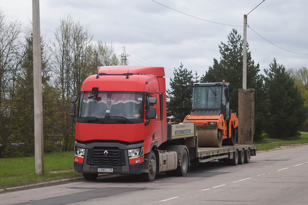 Тверская область, № Н 980 СС 69 — Renault T-Series ('2013) Тверская область, № Н 980 СС 69 — Renault T-Series ('2013)