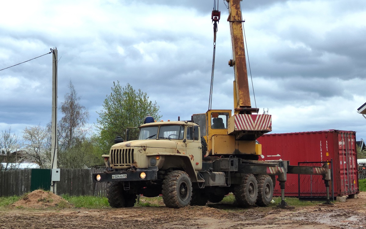 Тверская область, № Е 024 НА 69 — Урал-4320-40 Тверская область, № Е 024 НА 69 — Урал-4320-40