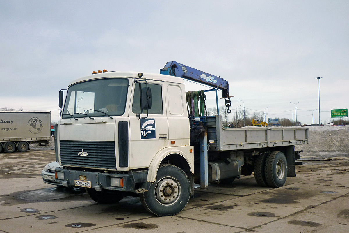 Архангельская область, № О 503 РА 29 — МАЗ-53366 Архангельская область, № О 503 РА 29 — МАЗ-53366