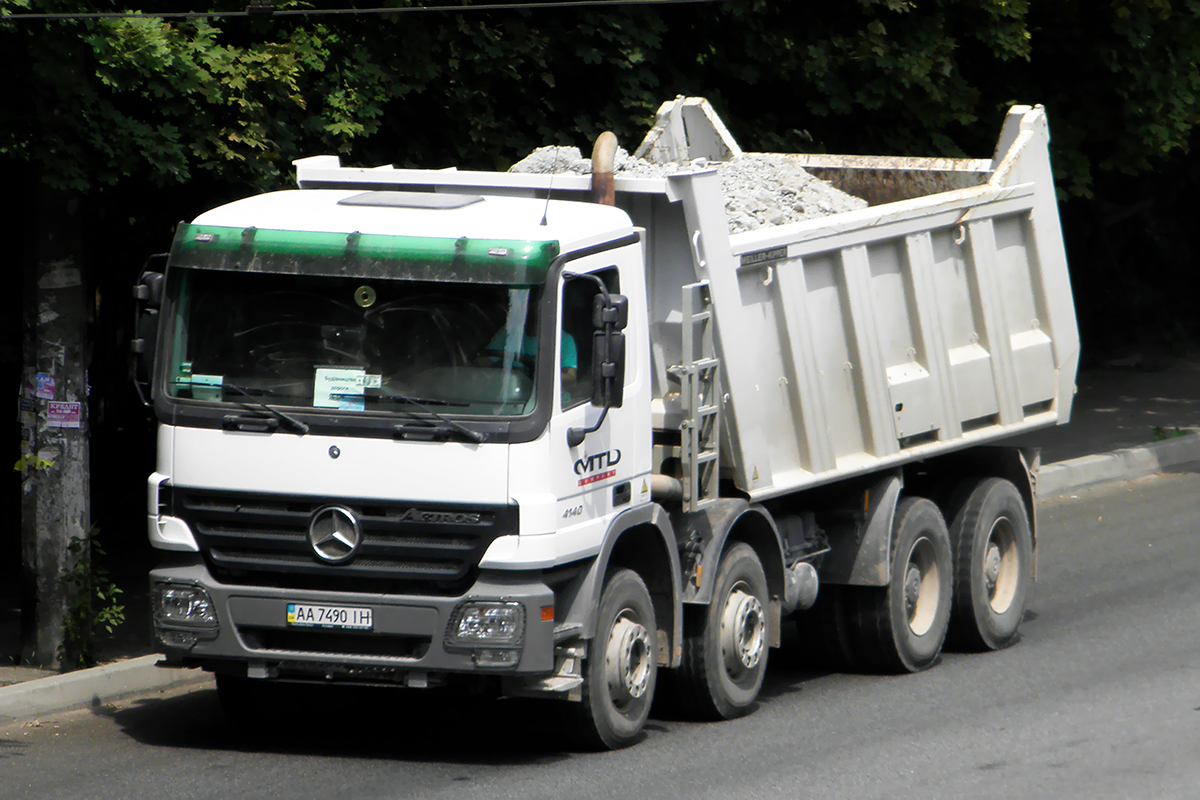 Киев, № АА 7490 ІН — Mercedes-Benz Actros ('2003) Киев, № АА 7490 ІН — Mercedes-Benz Actros ('2003)