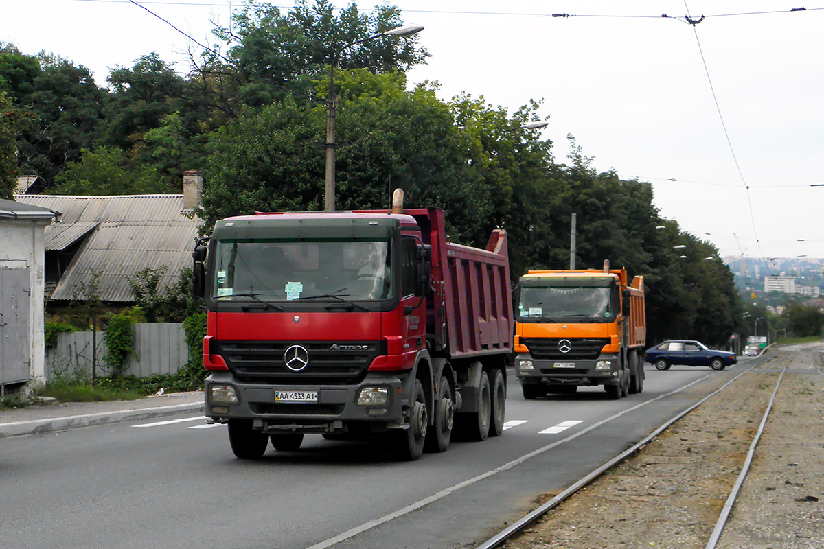 Киев, № АА 4533 АІ — Mercedes-Benz Actros ('2003) Киев, № АА 4533 АІ — Mercedes-Benz Actros ('2003)