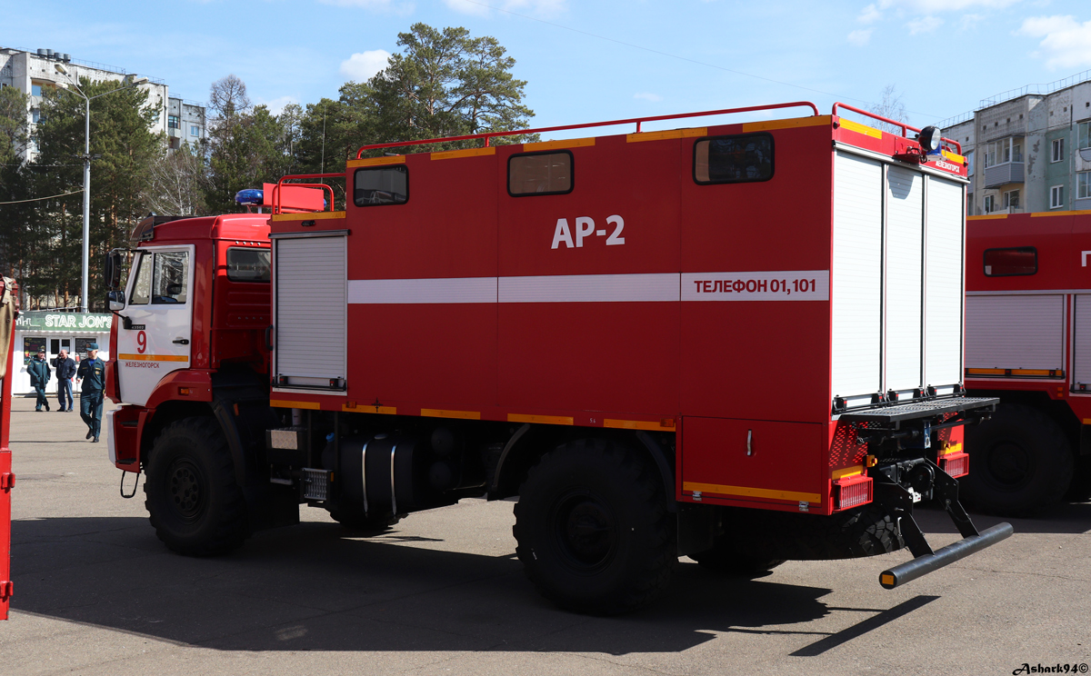 Красноярский край, № В 078 РР 124 — КамАЗ-43502-D5(66); Красноярский край — Выставка пожарной техники в честь 375-летия Пожарной охраны России — 2024 Красноярский край, № В 078 РР 124 — КамАЗ-43502-D5(66); Красноярский край — Выставка пожарной техники в честь 375-летия Пожарной охраны России — 2024