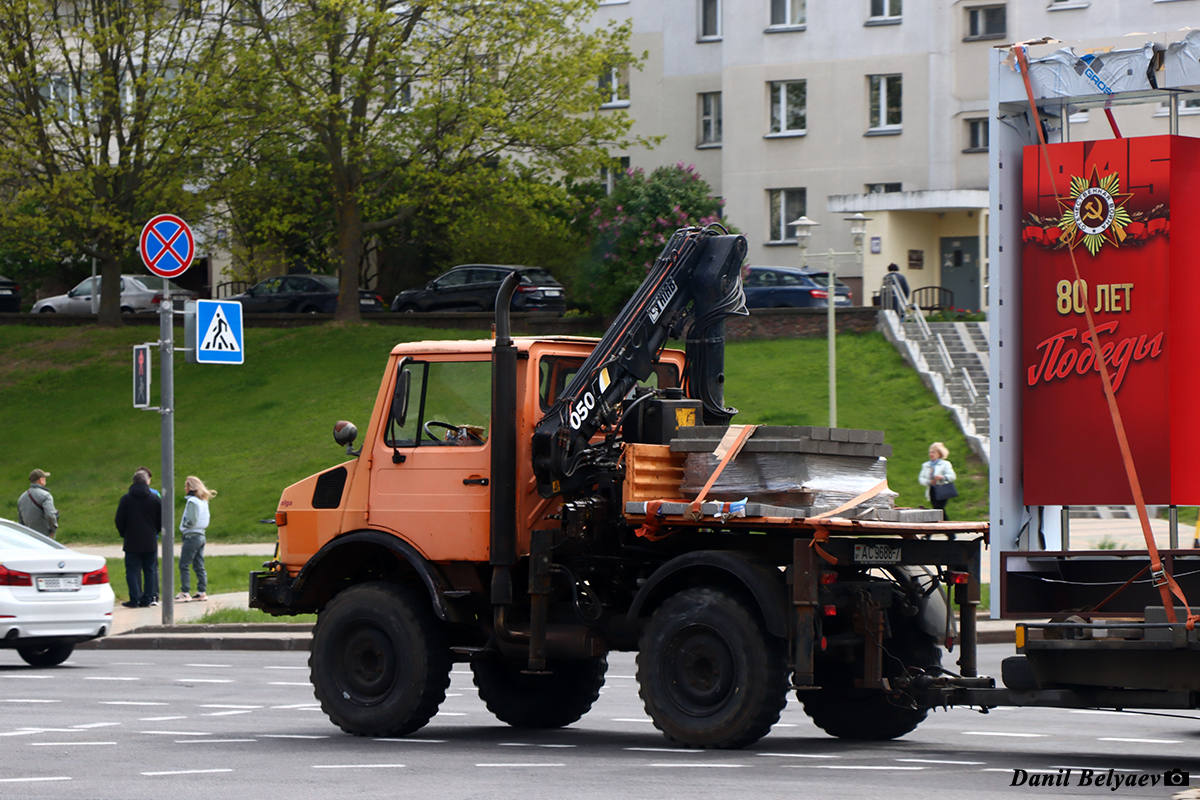 Минск, № АС 9688-7 — Mercedes-Benz Unimog (общ.м) Минск, № АС 9688-7 — Mercedes-Benz Unimog (общ.м)