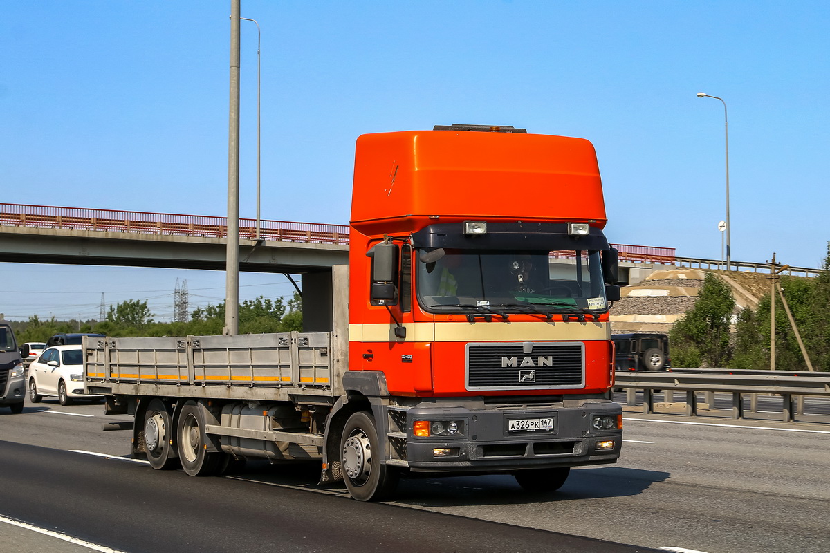 Ленинградская область, № А 326 РК 147 — MAN F2000 23.xxx (общая)