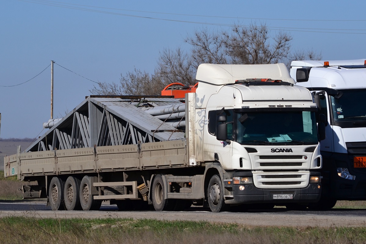 Мордовия, № М 896 ОВ 13 — Scania ('2011) P340