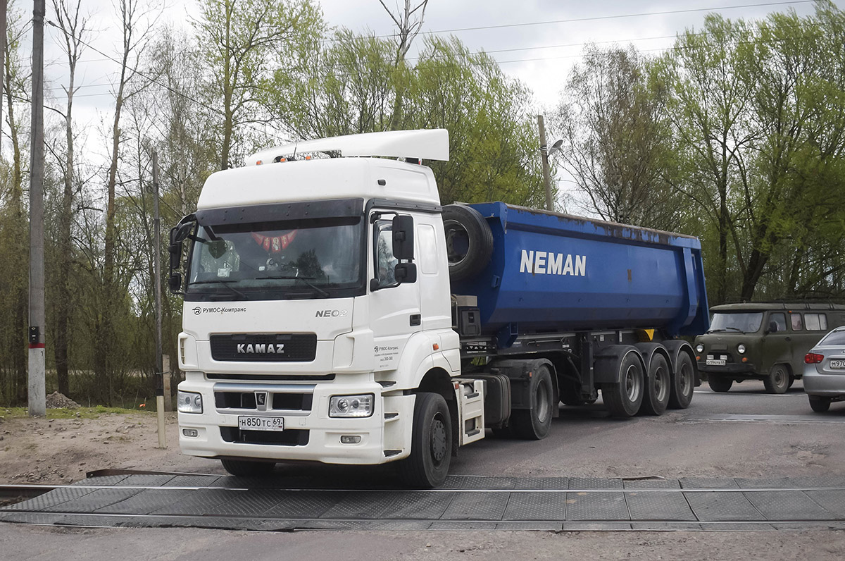Тверская область, № Н 850 ТС 69 — КамАЗ-5490-S5(87) Тверская область, № Н 850 ТС 69 — КамАЗ-5490-S5(87)