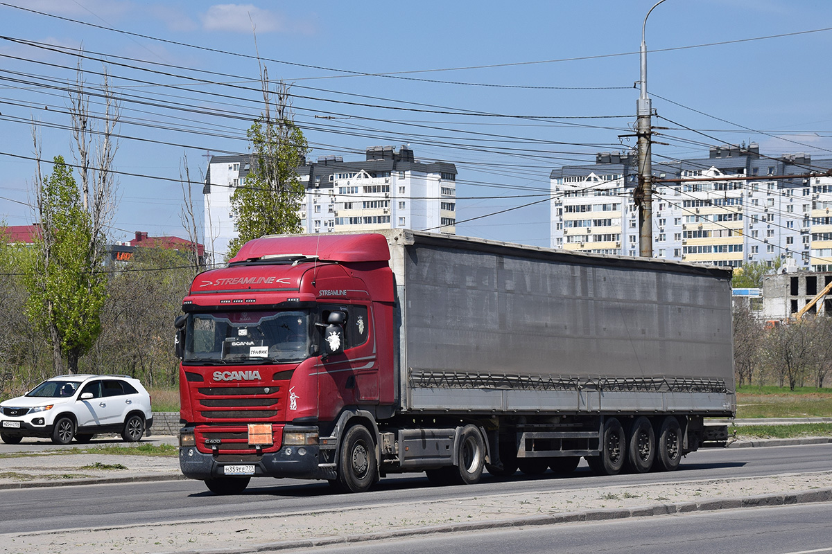 Волгоградская область, № Н 359 ЕЕ 777 — Scania ('2013) G400 Волгоградская область, № Н 359 ЕЕ 777 — Scania ('2013) G400