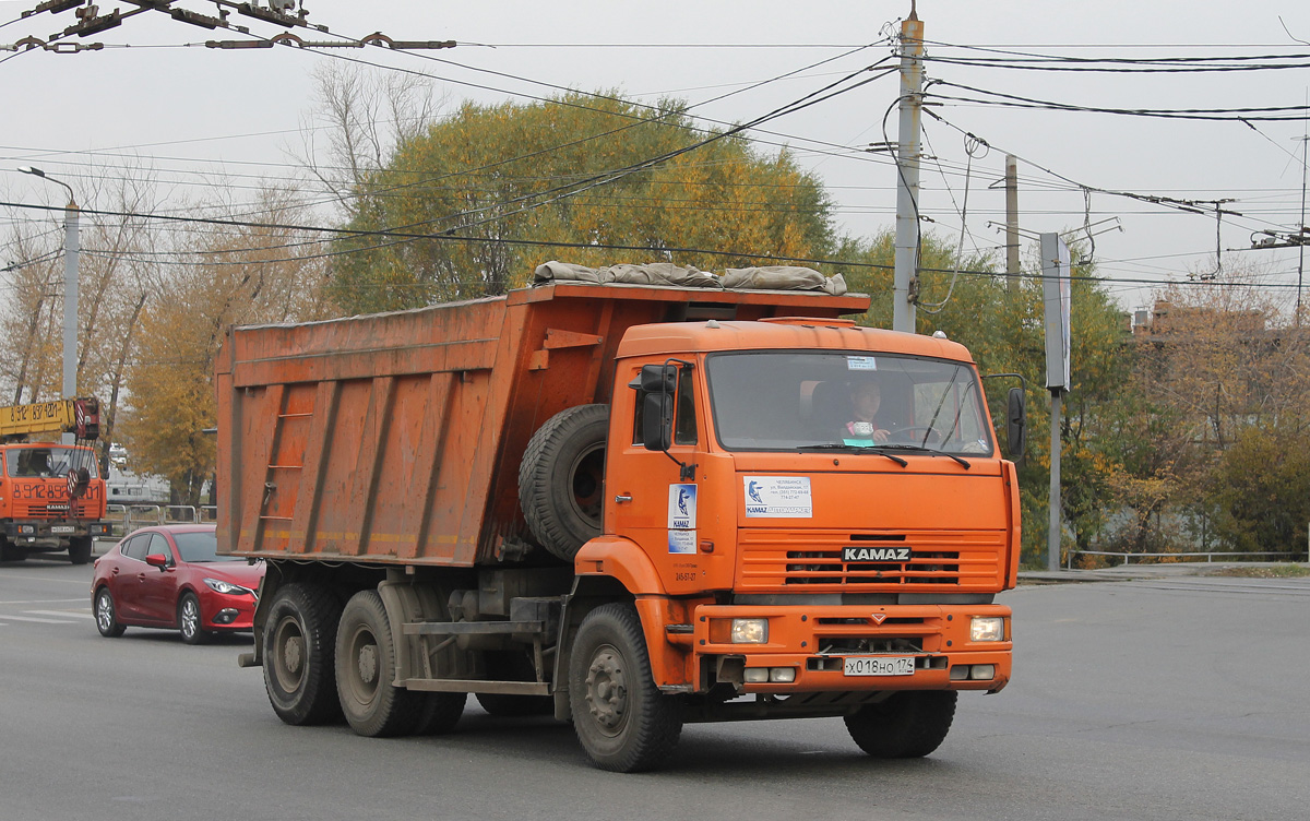 Челябинская область, № Х 018 НО 174 — КамАЗ-6520 [652000]
