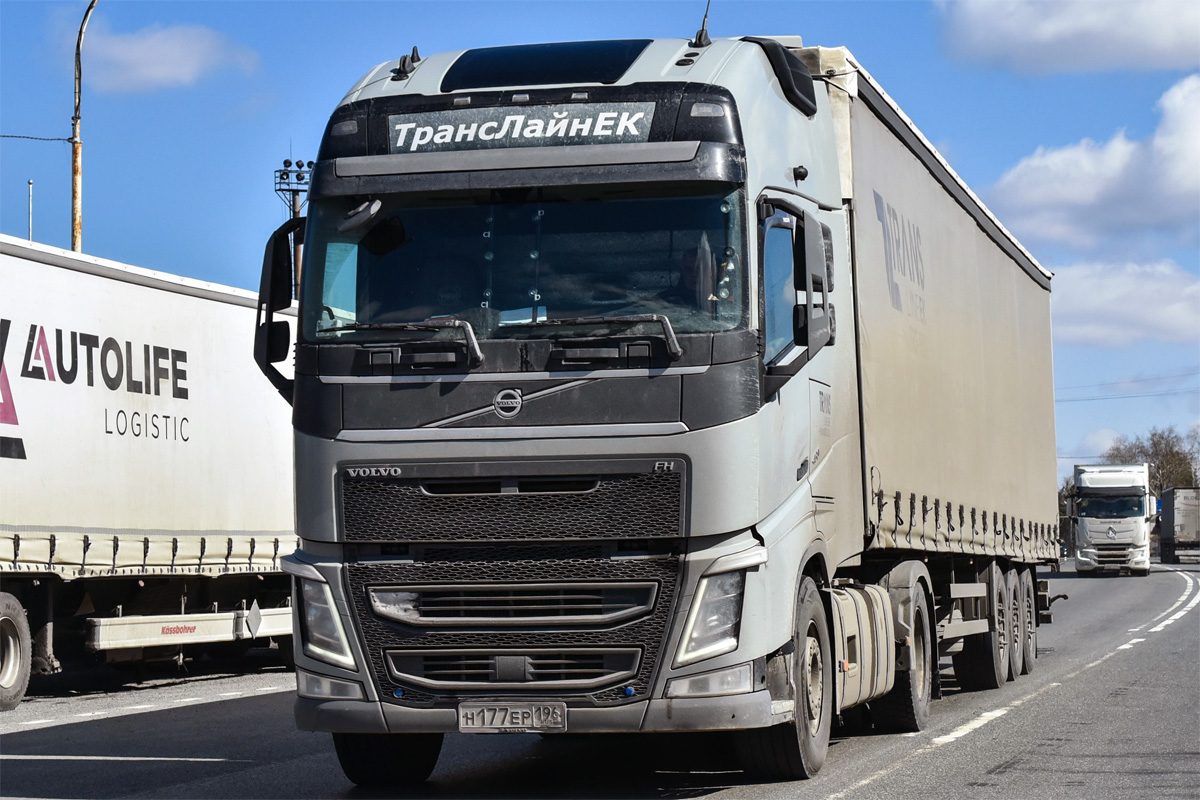 Свердловская область, № Н 177 ЕР 196 — Volvo ('2012) FH.460 [X9P]