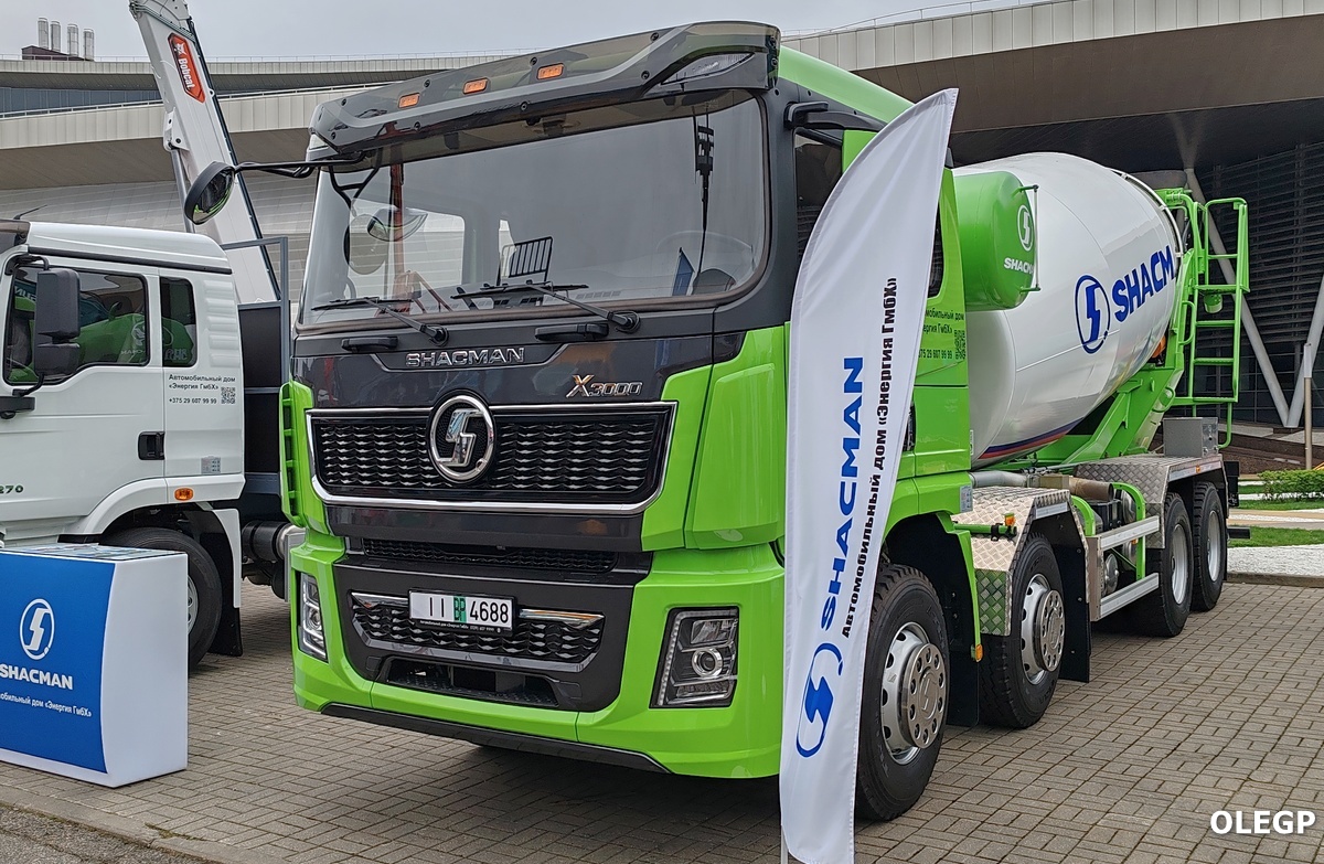 Минск, № ІІ ВР 4688 — Shaanxi Shacman X3000 SX5318; Минск — Новые автомобили; Минск — Выставка "Будпрагрэс-2025"