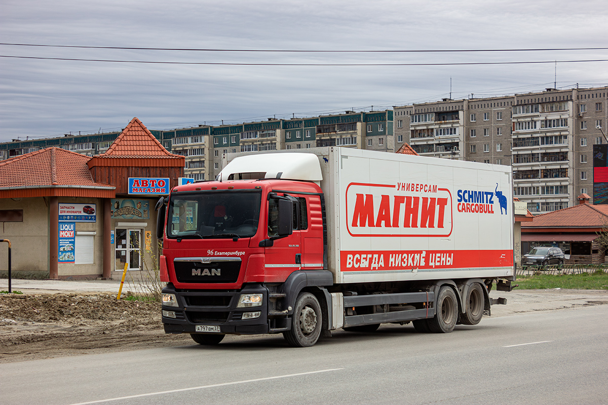Свердловская область, № А 797 ВМ 37 — MAN TGS ('2007) 28.360 Свердловская область, № А 797 ВМ 37 — MAN TGS ('2007) 28.360