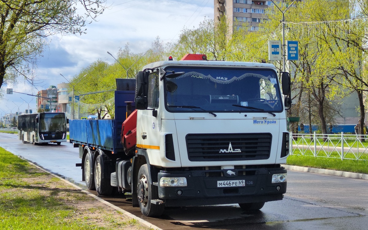 Тверская область, № М 446 РЕ 69 — МАЗ-6312B3 Тверская область, № М 446 РЕ 69 — МАЗ-6312B3