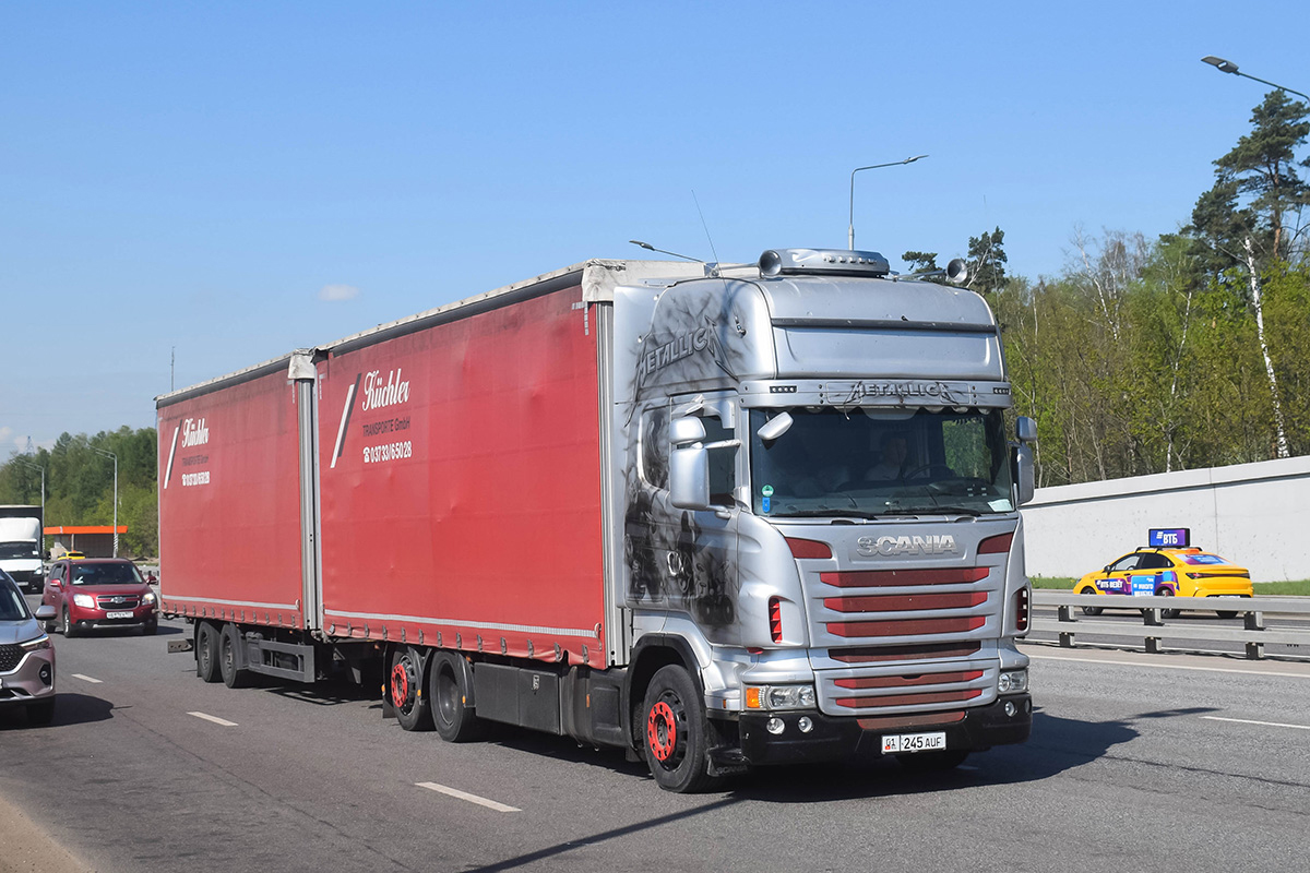 Киргизия, № 01 245 AUF — Scania ('2004) R440 Киргизия, № 01 245 AUF — Scania ('2004) R440