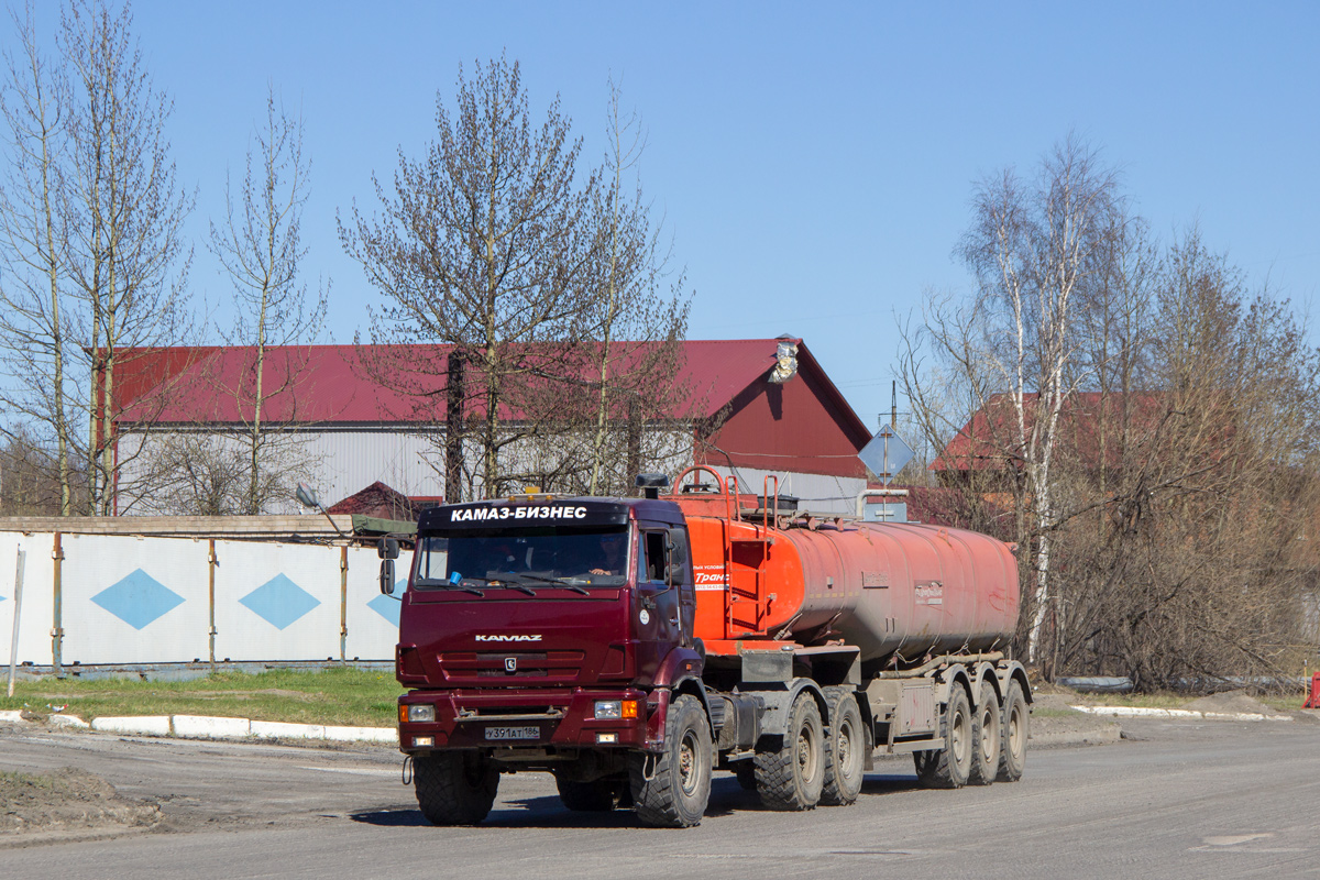 Ханты-Мансийский автоном.округ, № У 391 АТ 186 — КамАЗ-44108-24 [441083]