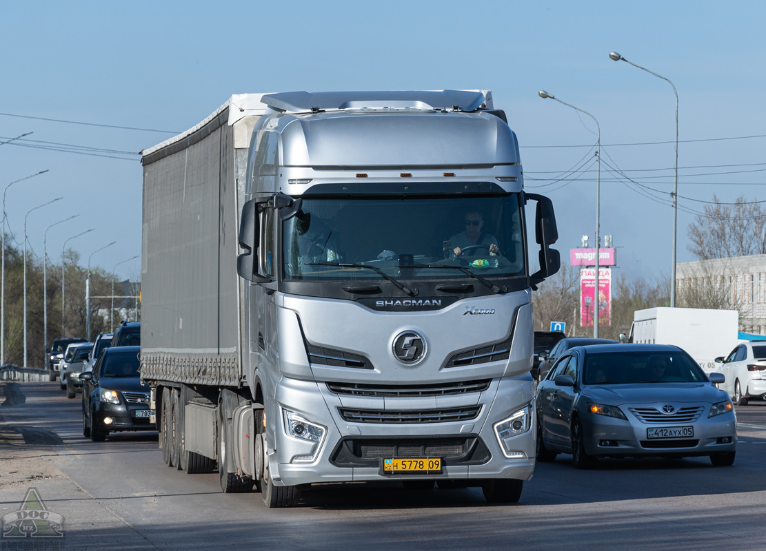 Карагандинская область, № H 5778 09 — Shaanxi Shacman X6000 SX4188