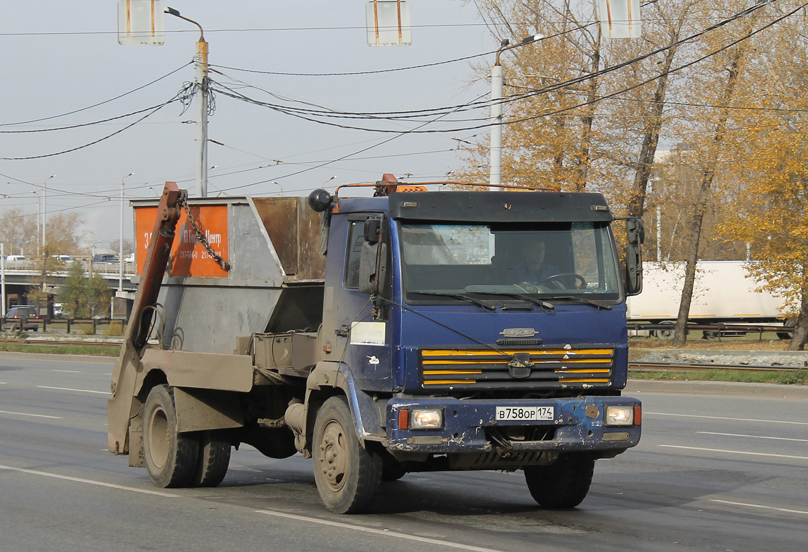 Челябинская область, № В 758 ОР 174 — ЗИЛ-4329B*