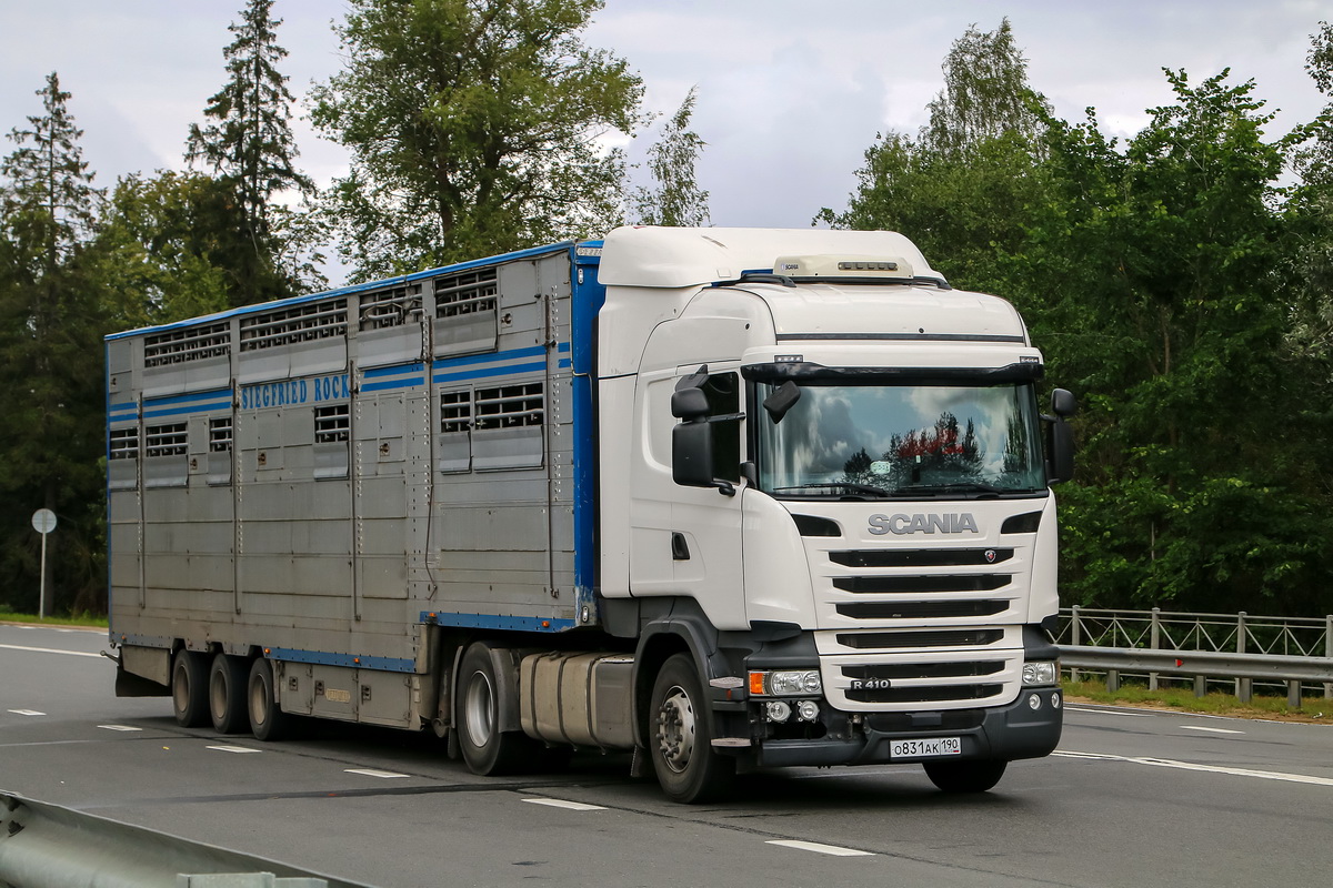 Московская область, № О 831 АК 190 — Scania ('2004) R420