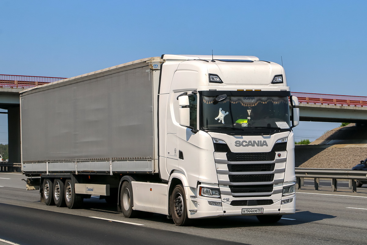 Москва, № К 144 КМ 797 — Scania ('2016) S440