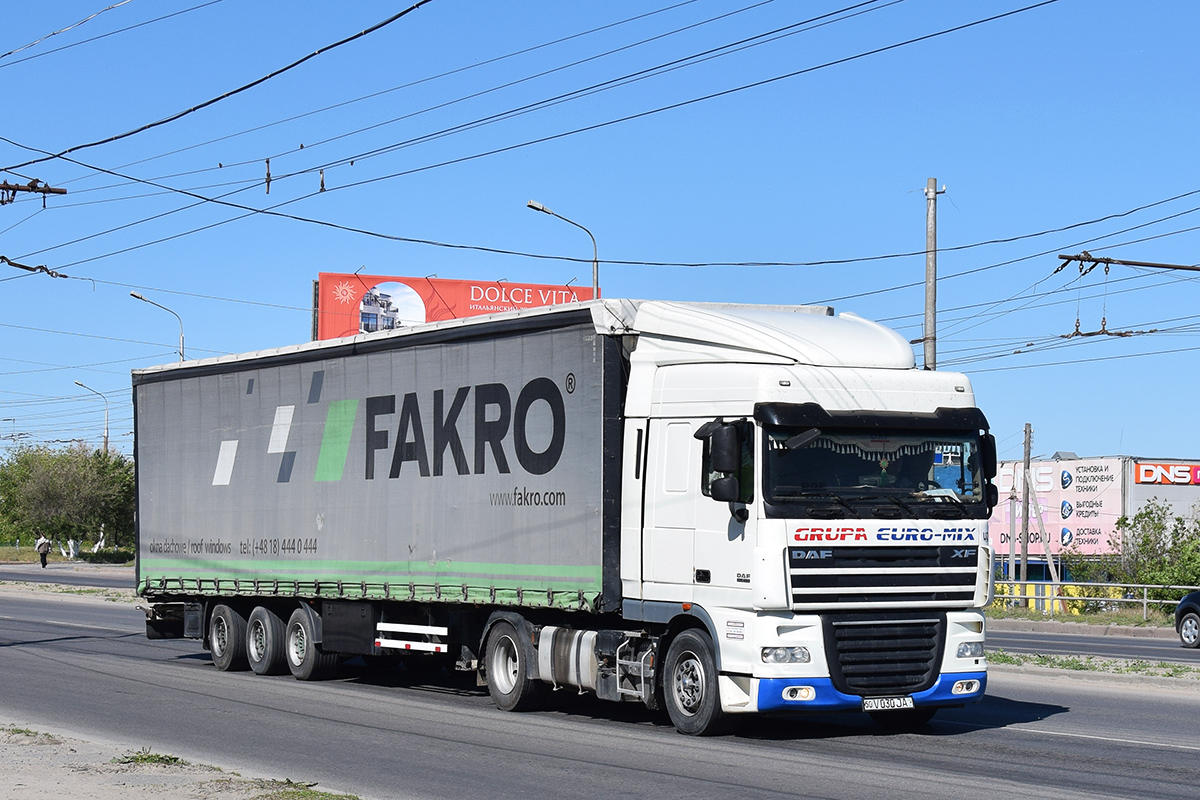 Узбекистан, № 50 V 030 JA — DAF XF105 FT Узбекистан, № 50 V 030 JA — DAF XF105 FT