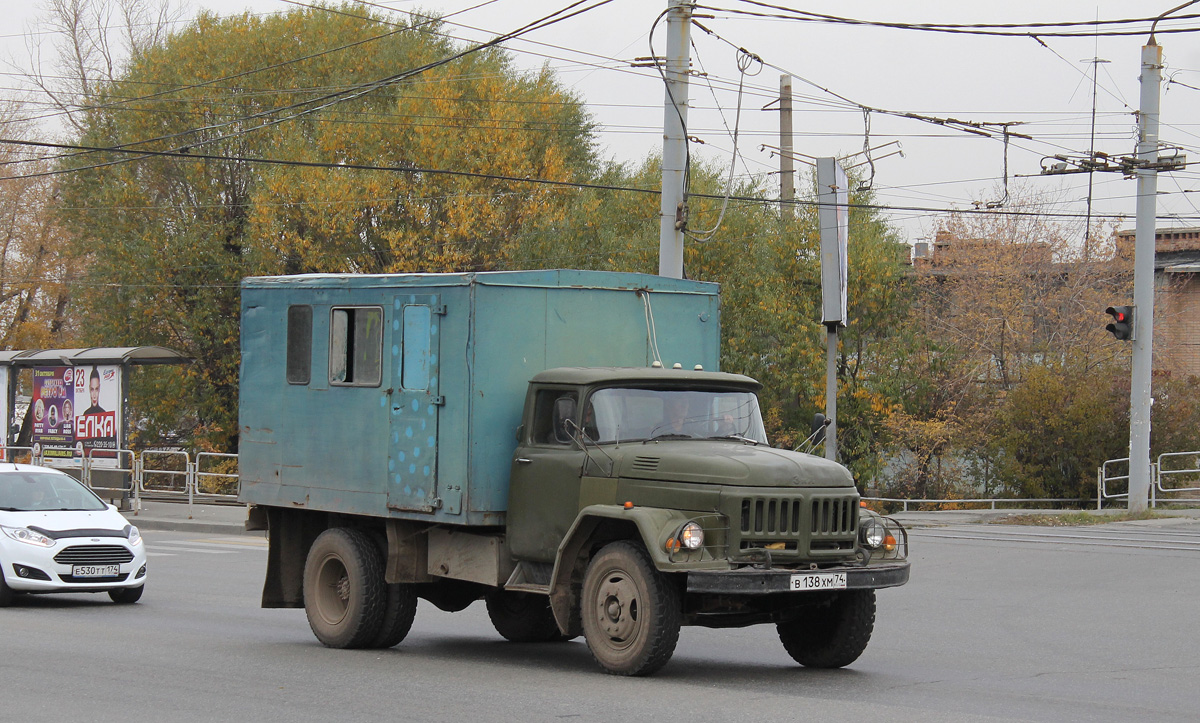 Челябинская область, № В 138 ХМ 74 — ЗИЛ-431412 (УАМЗ)