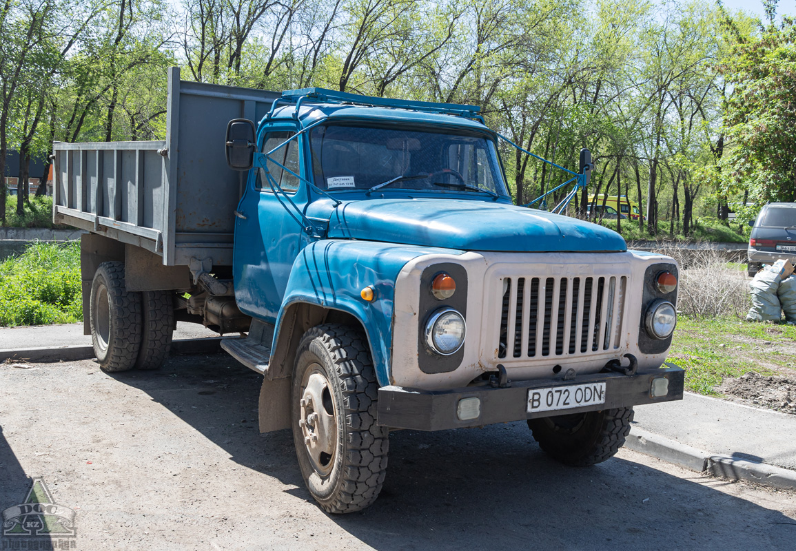 Алматинская область, № B 072 ODN — ГАЗ-53-14, ГАЗ-53-14-01