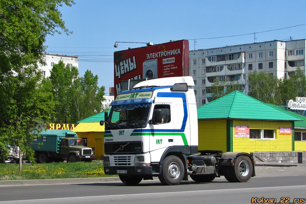 Алтайский край, № К 827 РУ 22 — Volvo ('1993) FH12.380 Алтайский край, № К 827 РУ 22 — Volvo ('1993) FH12.380