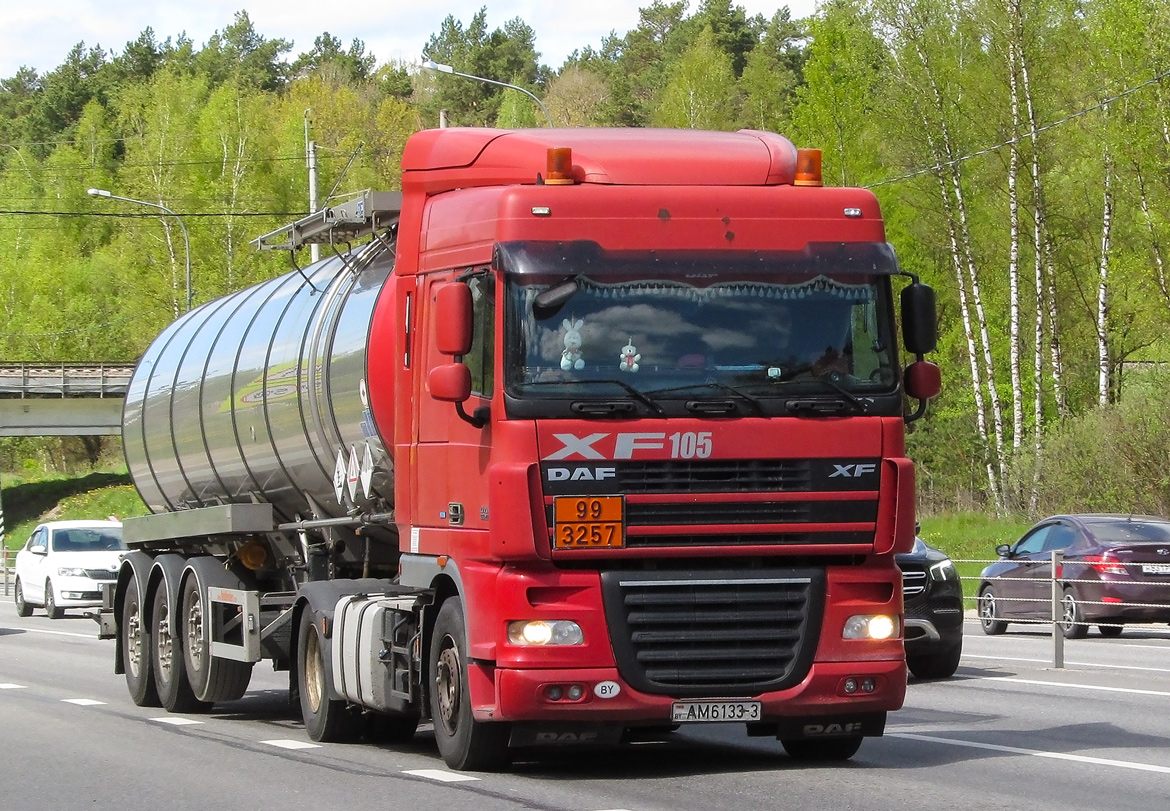 Гомельская область, № АМ 6133-3 — DAF XF105 FT Гомельская область, № АМ 6133-3 — DAF XF105 FT