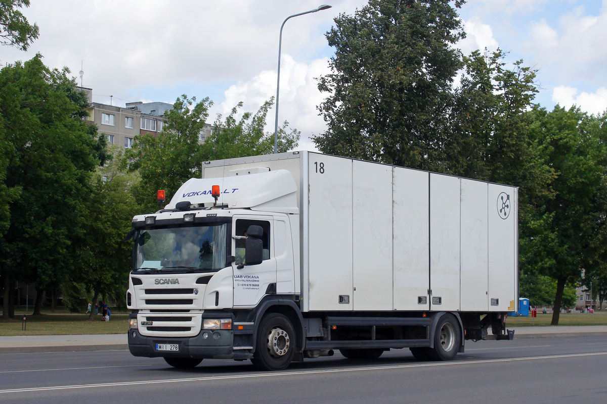 Литва, № MII 278 — Scania ('2004) P230 Литва, № MII 278 — Scania ('2004) P230