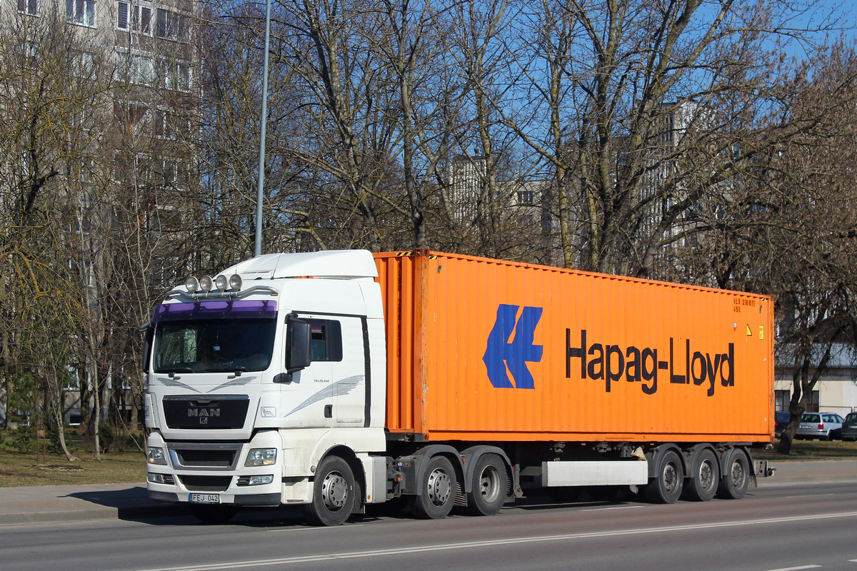 Литва, № FEJ 042 — MAN TGX ('2007) 26.440 Литва, № FEJ 042 — MAN TGX ('2007) 26.440