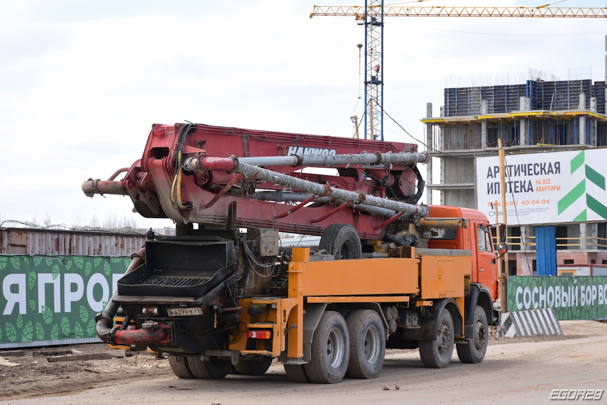 Архангельская область, № К 439 КВ 29 — КамАЗ-6540-10 [65400K]