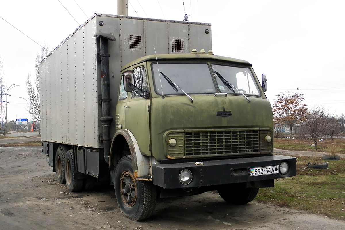 Днепропетровская область, № 292-54 АА — МАЗ-516Б Днепропетровская область, № 292-54 АА — МАЗ-516Б