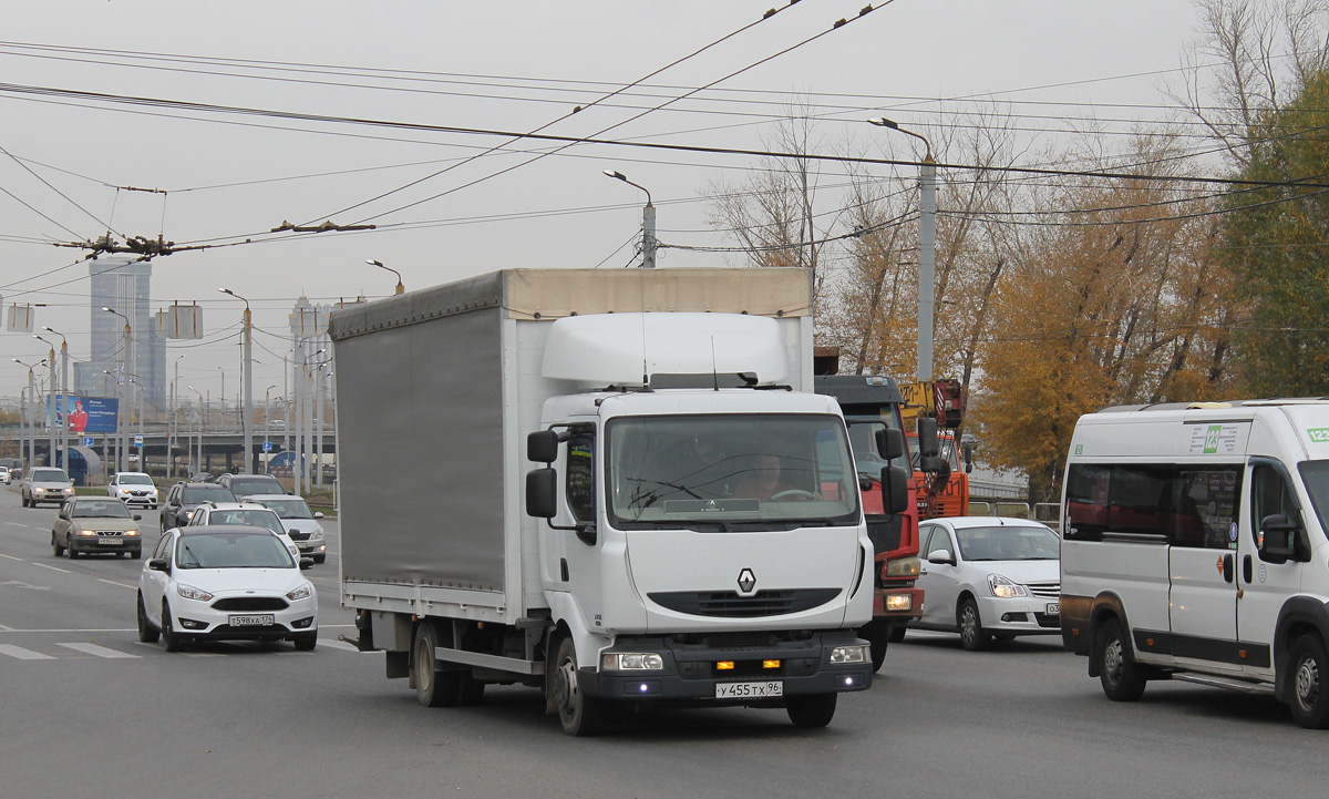 Челябинская область, № У 455 ТХ 96 — Renault Midlum