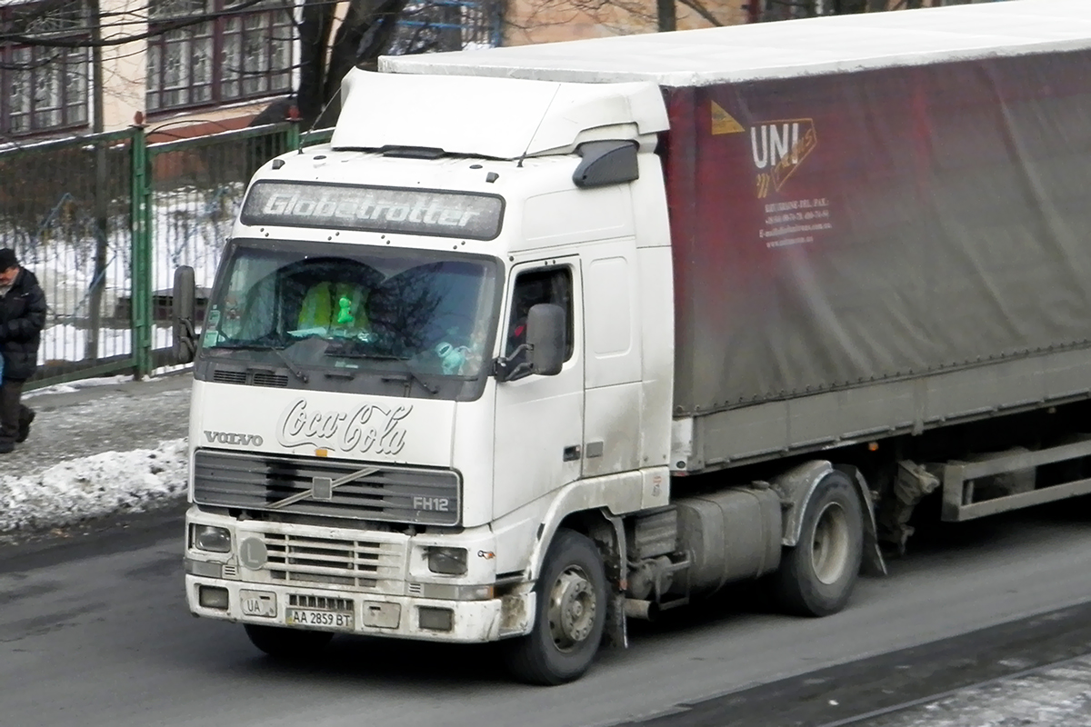Киев, № АА 2859 ВТ — Volvo ('1993) FH12.380 Киев, № АА 2859 ВТ — Volvo ('1993) FH12.380