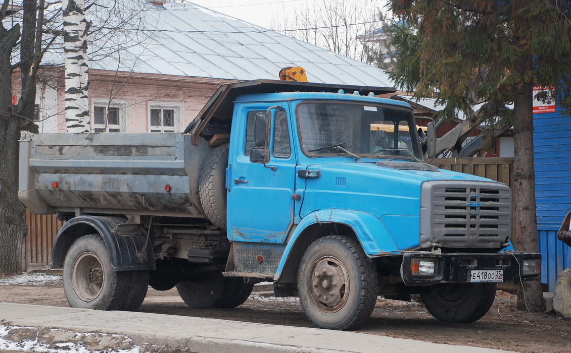 Вологодская область, № Е 418 ОО 35 — ЗИЛ-494560 Вологодская область, № Е 418 ОО 35 — ЗИЛ-494560