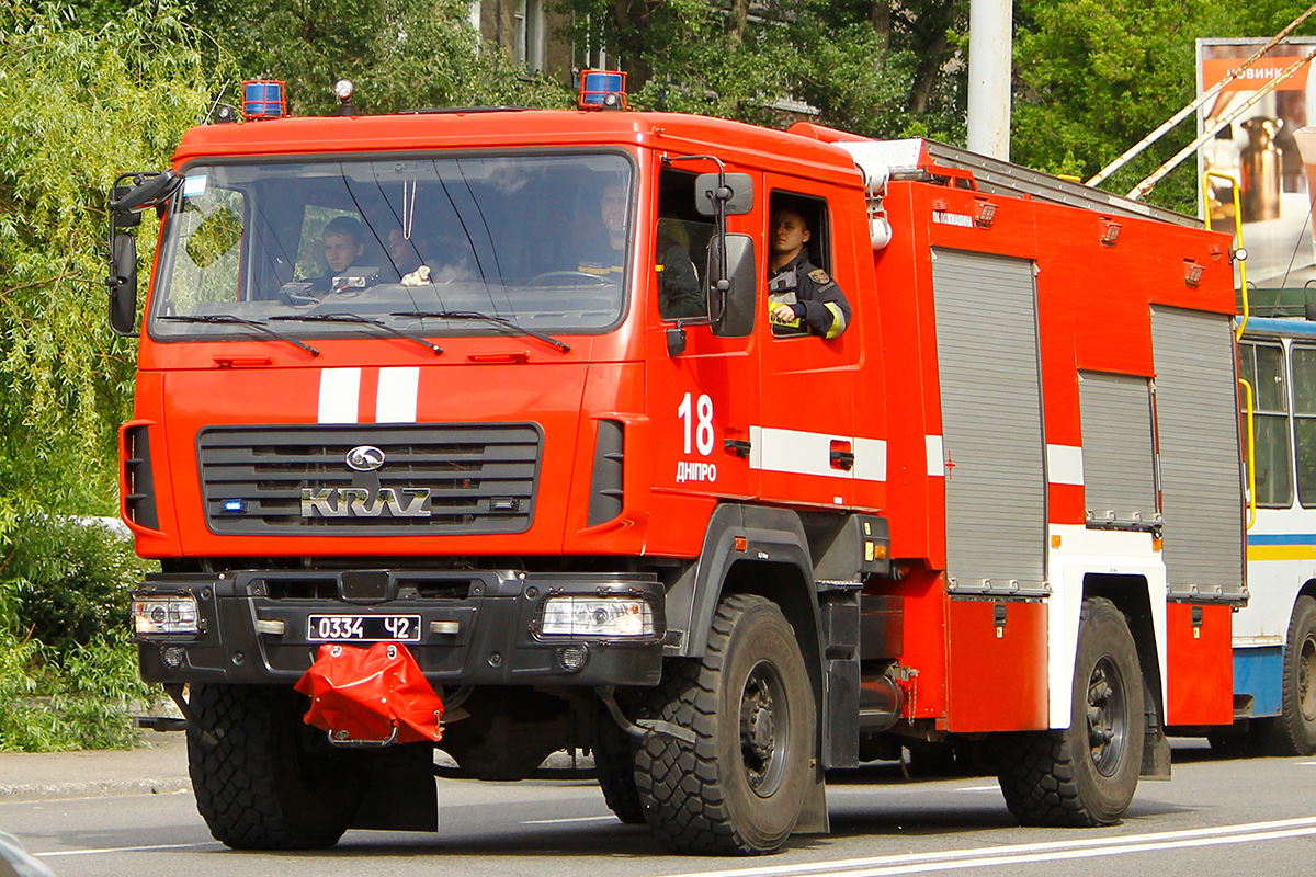 Днепропетровская область, № 0334 Ч2 — КрАЗ-5401НЕ Днепропетровская область, № 0334 Ч2 — КрАЗ-5401НЕ