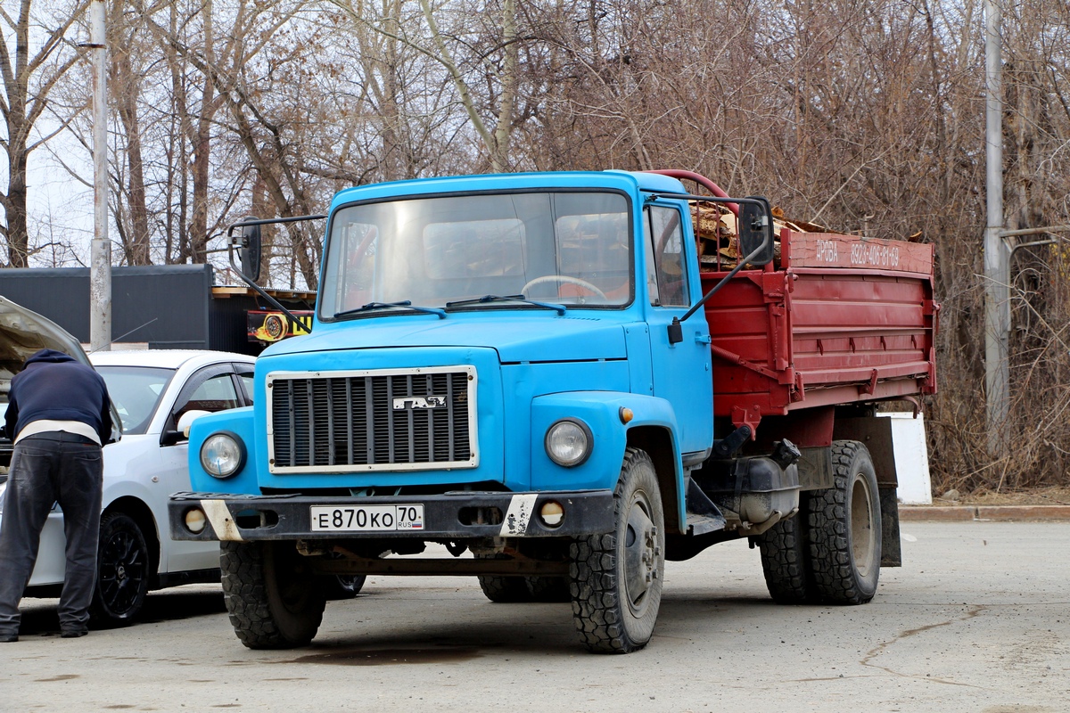 Томская область, № Е 870 КО 70 — ГАЗ-33072 Томская область, № Е 870 КО 70 — ГАЗ-33072