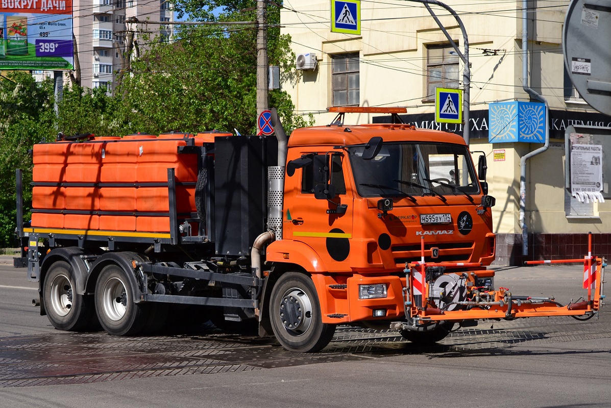 Волгоградская область, № Н 595 ВУ 134 — КамАЗ-65115-37