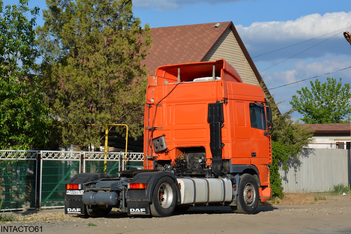Ростовская область, № Р 732 ЕО 761 — DAF 95XF FT Ростовская область, № Р 732 ЕО 761 — DAF 95XF FT