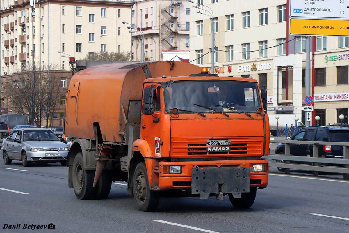Москва, № К 390 ВК 197 — КамАЗ-53605-62 Москва, № К 390 ВК 197 — КамАЗ-53605-62
