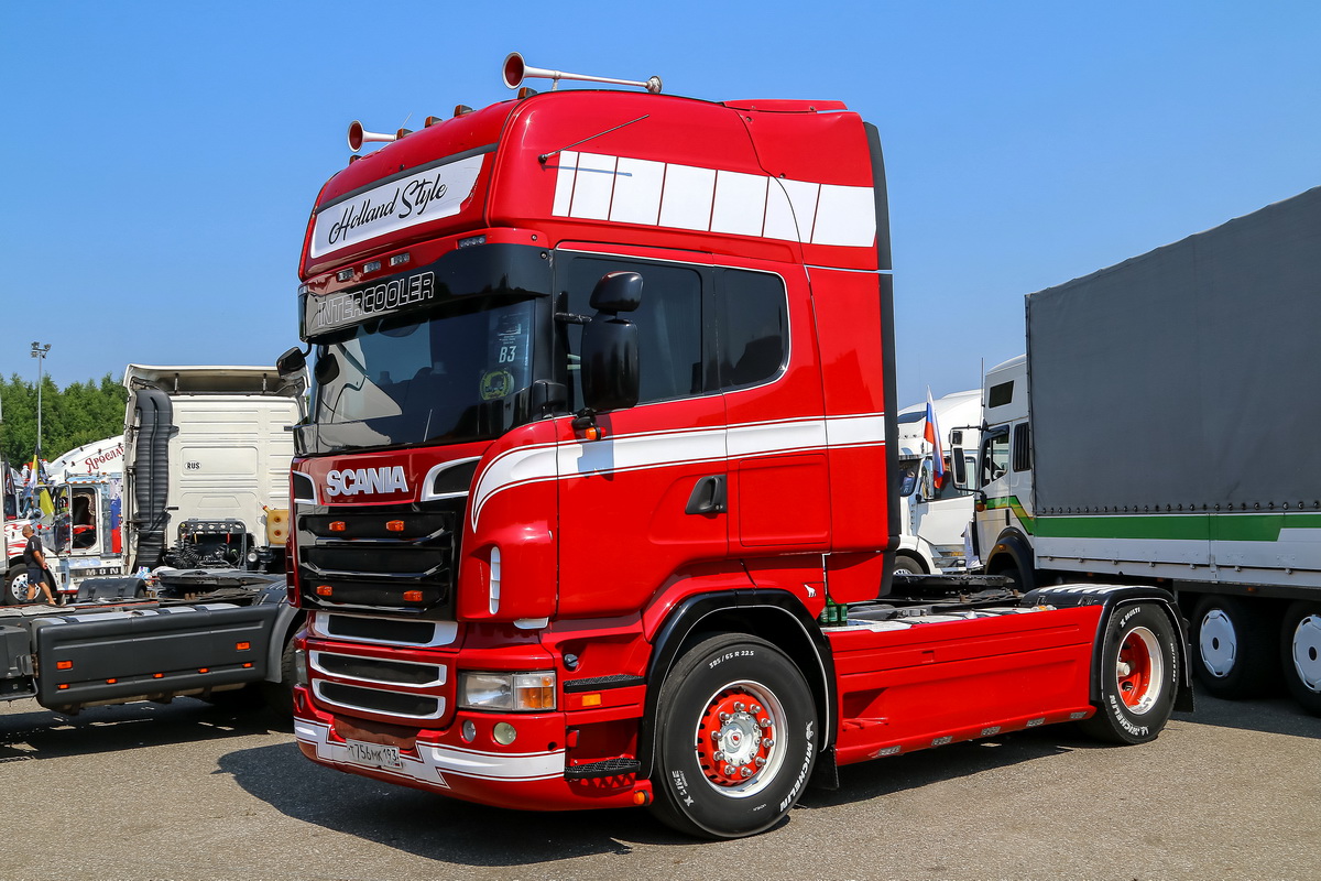 Краснодарский край, № Т 756 МК 193 — Scania ('2009) R420; Московская область — Фестиваль TruckDay 2024 — июнь