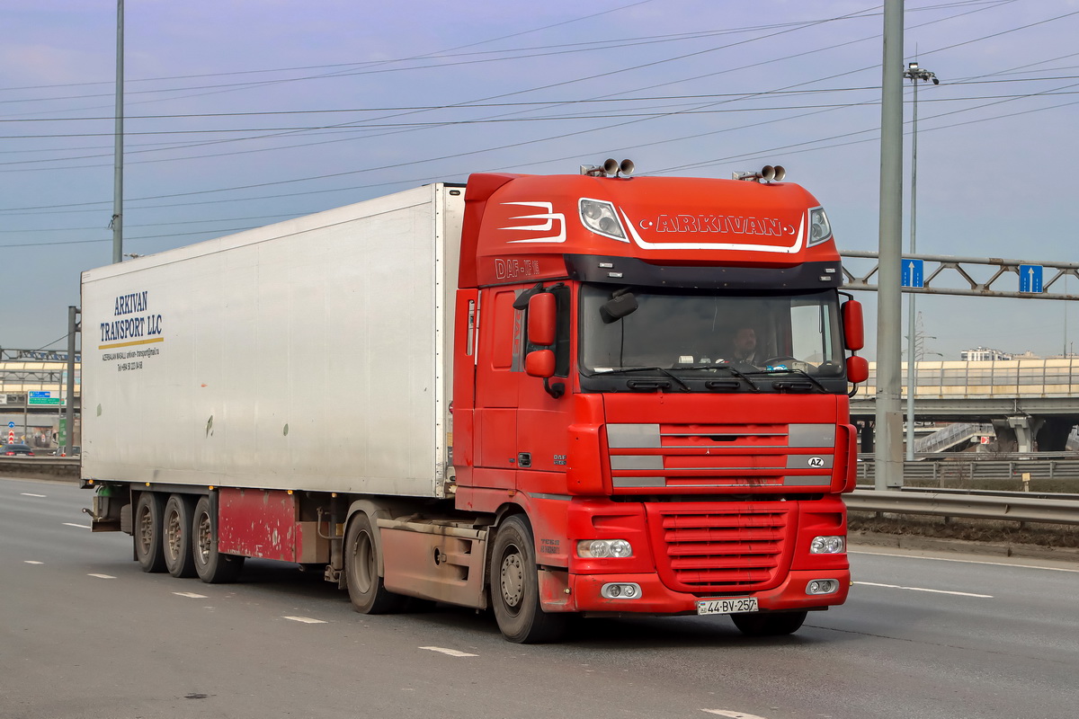 Азербайджан, № 44-BV-257 — DAF XF105 FT