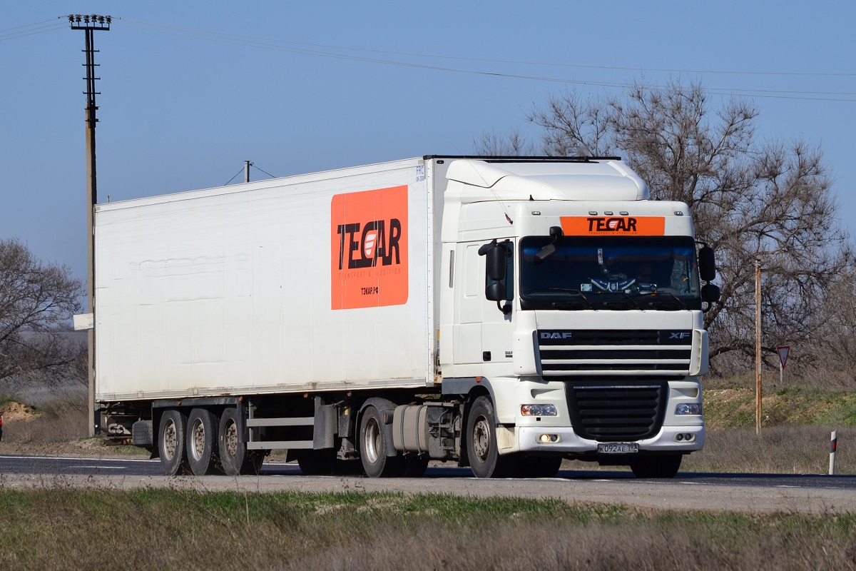 Краснодарский край, № К 092 АЕ 193 — DAF XF105 FT