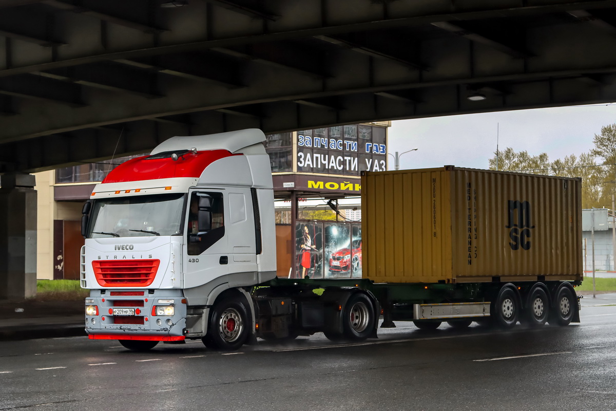 Санкт-Петербург, № Р 209 МР 98 — IVECO Stralis ('2002) 430 Санкт-Петербург, № Р 209 МР 98 — IVECO Stralis ('2002) 430