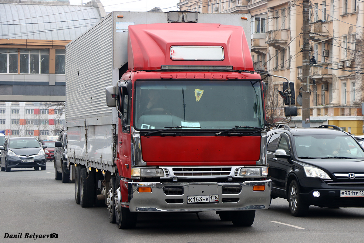 Приморский край, № К 163 ЕК 125 — Hino Profia Приморский край, № К 163 ЕК 125 — Hino Profia