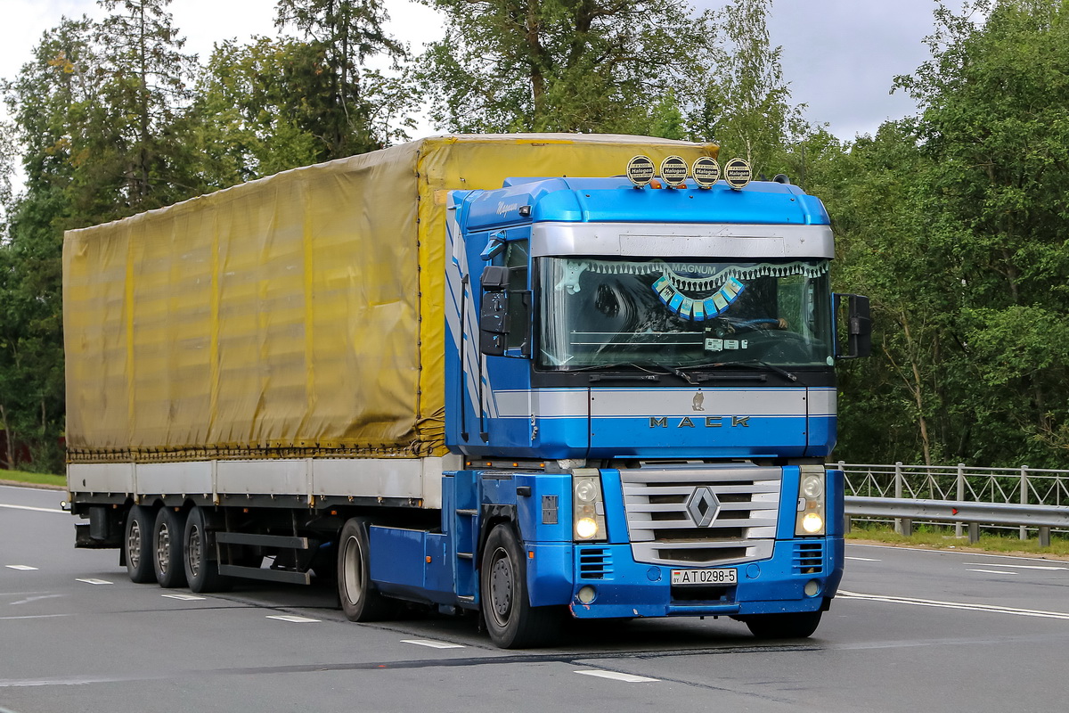 Минская область, № АТ 0298-5 — Renault Magnum E-Tech ('2001) Минская область, № АТ 0298-5 — Renault Magnum E-Tech ('2001)