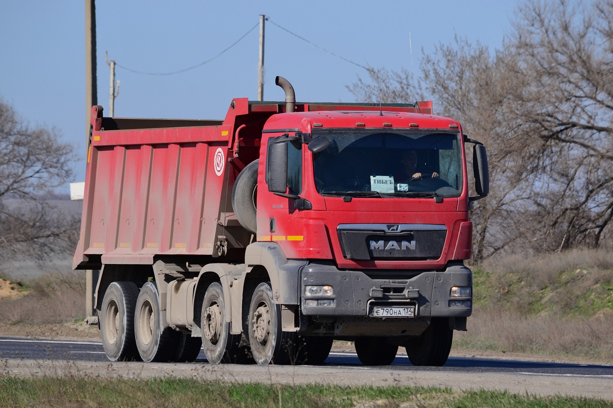 Волгоградская область, № Е 790 НА 134 — MAN TGS ('2007) 41.440
