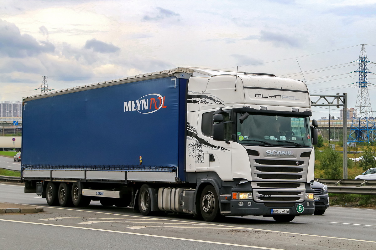 Польша, № WWY 59416 — Scania ('2013) R410